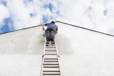 Peinture extérieure à Courpière — façades et ravalement